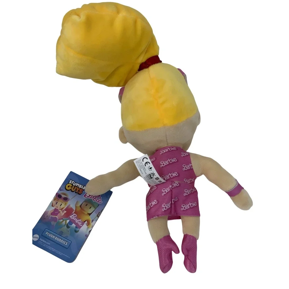 Original Tag! Stumble Guys Barbie‎ Limited Edition Plush Buddy Mattel Pink 2024